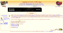 Desktop Screenshot of campingcar-bricoloisirs.net